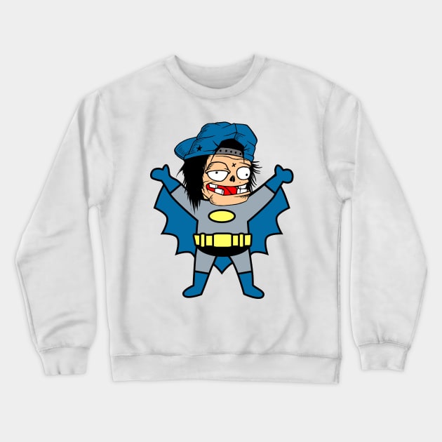 cosplay as batman Crewneck Sweatshirt by antonimus